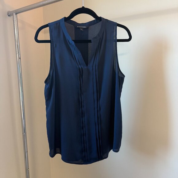 Navy Shell Top - Picture 1 of 2